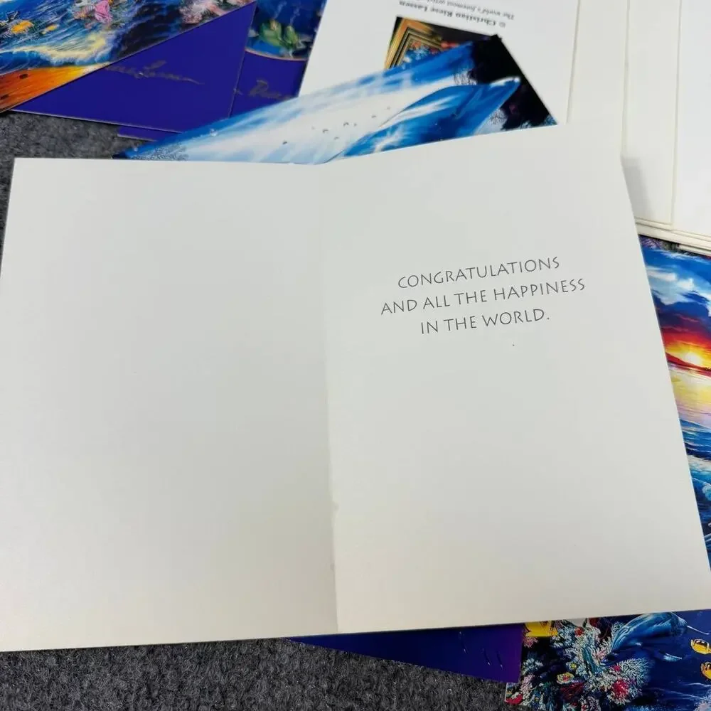 Vintage 90s Christian Riese Lassen Infinity Greeting Cards Lot 24 New